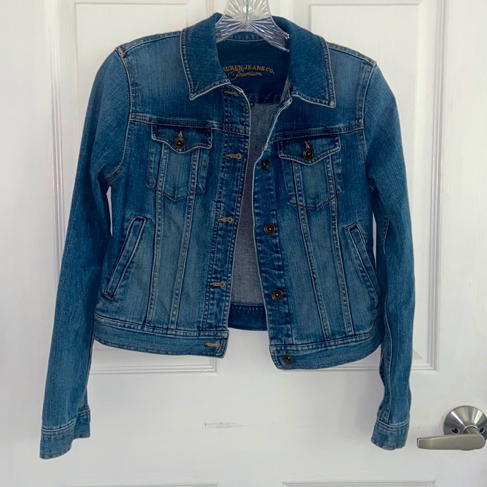 Lauren Jeans Co.Premium denim jacket sizeP/P